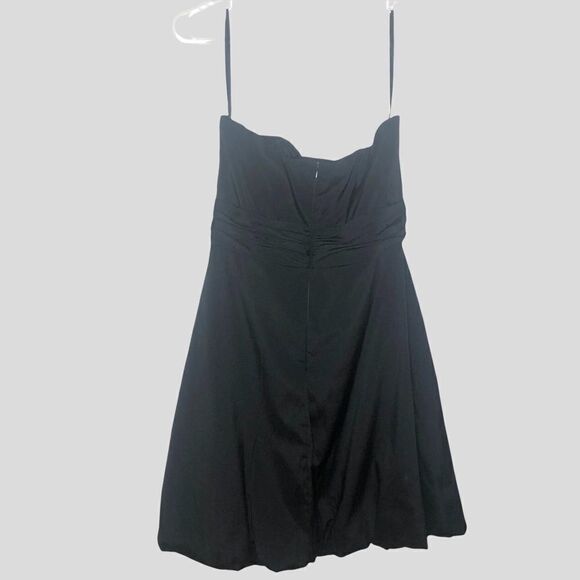 WHBM STRAPLESS BLACK Dress , Little Black Dress Size 10 - Picture 3 of 5